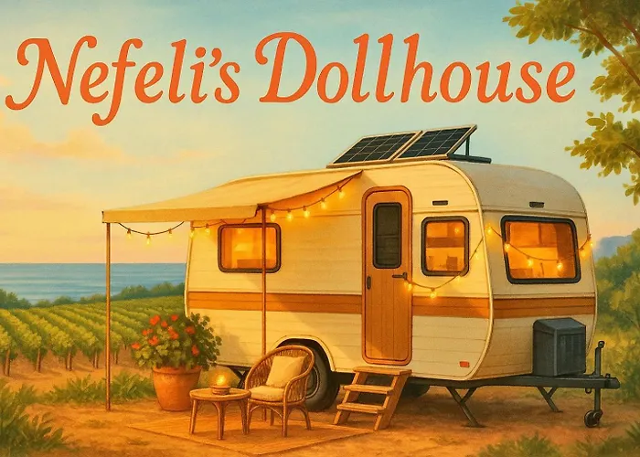 Kemping Nefeli's Dollhouse Caravan 3 Minutes From *